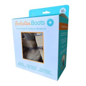 ZenPet Protective Dog Boots (Option: 1ea/XL, 2 pk)