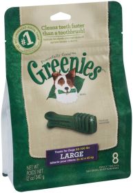 Greenies Dog Dental Treats Large, Original, (Option: 1ea/12 oz, 8 ct)
