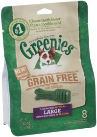 Greenies Grain Free Dog Dental Treats Large Original (Option: 1ea/12 oz, 8 ct)