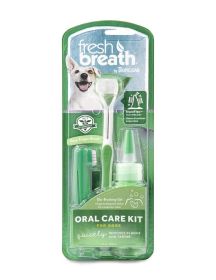 TropiClean Fresh Breath Oral Care Kit for Dogs (Option: 1ea/LG)
