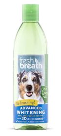 TropiClean Fresh Breath Advanced Whitening Oral Care Water Additive for Dogs (Option: 1ea/16 fl oz)
