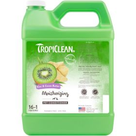 TropiClean Kiwi & Cocoa Butter Moisturizing Conditioner for Pets (Option: 1ea/1 gal)