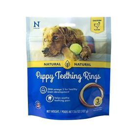N Bone Puppy Teething Rings Chicken (Option: 1ea/3.6 oz, 3 pk)
