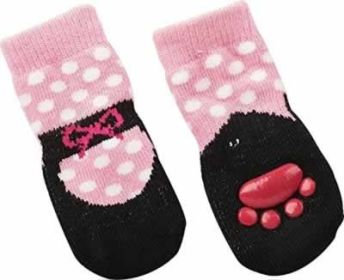 Fashion Pet Ballet Slipper Sock (Option: Medium)