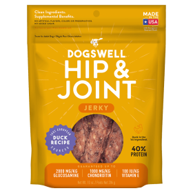 Dogswell Hip & Joint Grain Free Jerky Dog Treat Regular Duck (Option: 1ea/10 oz)