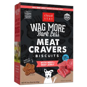Cloud Star Dog Craver Crunchy (Option: Beef 12oz.)