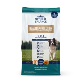 Natural Balance Pet Foods Health Protection Dry Dog Food Chicken, Rice & Pumpkin (Option: 24lb)