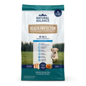 Natural Balance Pet Foods Health Protection Puppy Dry Dog Food Chicken, Rice & Pumpkin, (Option: 1ea/12 lb)