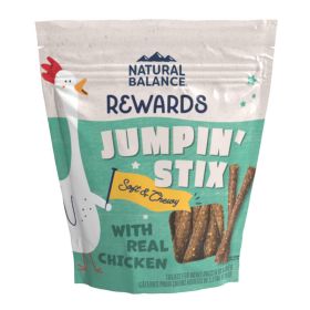Natural Balance Pet Foods Rewards Jumpin' Stix Soft & Meaty Dog Treats Chicken (Option: 1ea/10 oz)
