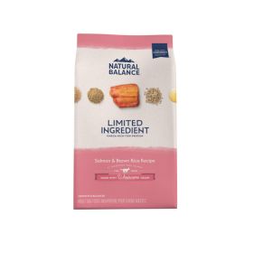 Natural Balance Pet Foods Limited Ingredient Dry Dog Food Salmon & Brown Rice (Option: 24lb)