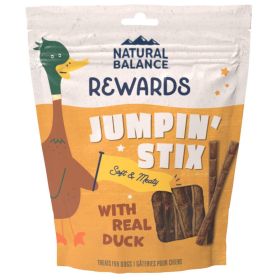 Natural Balance Pet Foods Rewards Jumpin' Stix Soft & Meaty Dog Treats Duck (Option: 1ea/4 oz)