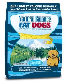 Natural Balance Pet Foods Ultra Fat Dogs Low Calorie Dry Dog Food Chicken & Salmon (Option: 1ea/15 lb)