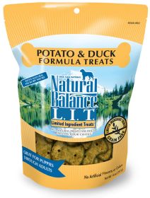 Natural Balance Pet Foods Rewards Crunchy Biscuits Small Breed Dog Treats Duck & Potato (Option: 1ea/14 oz)