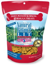Natural Balance Pet Foods Rewards Bite (Option: Size Crunchy Biscuits Small Breed Dog Treats Bison & Sweet Potato 1ea/8 oz)