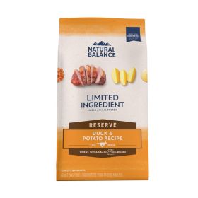 Natural Balance Pet Foods Limited Ingredient Reserve Grain Free Duck & Potato (Option: 12Lb)
