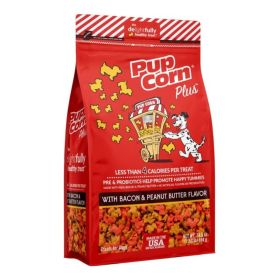 Pupcorn Plus Dog Treats Bacon/Peanut Butter (Option: 24.5oz.)