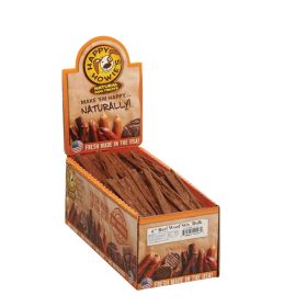 Happy Howie Dog Beef Woof Stix (Option: 6 Inch 80 Pack)