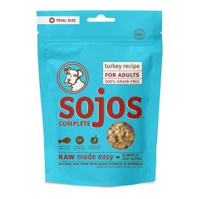Sojos Complete Grain Free Adult Dog Food (Option: Turkey Recipe, 4 oz. Trial Size)
