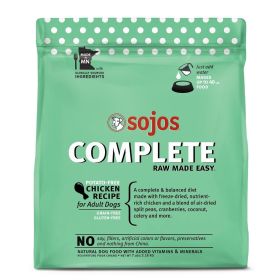 Sojos Complete Grain Free Adult Pork Recipe Freeze Dried Raw Dog Food (Option: , 1.75 Lbs)