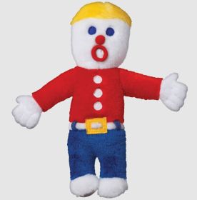 Multipet Mr. Bill Plush Dog Toy Multi Color (Option: 1ea/10 in)