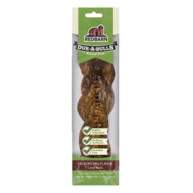 Redbarn Pet Products Dur A Bulls Braid Hickory BBQ, (Option: 1ea/20Ct, LG)