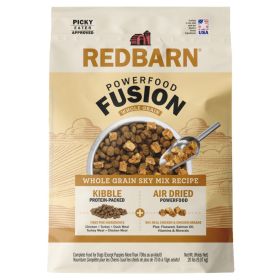 Redbarn Pet Products Powerfood Fusion Whole Grain Dry Dog Food Sky Mix Chicken, (Option: 1ea/20 lb)