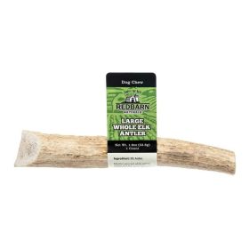 Redbarn Pet Products Natural Elk Antler Dog Treat Whole (Option: 1ea/LG, 1.9 oz)