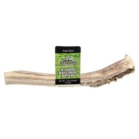 Redbarn Pet Products Natural Deer Antler Dog Treat Split (Option: 1ea/XL, 1.4 oz)