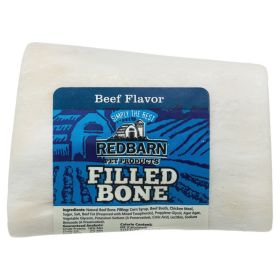 Redbarn Pet Products Filled Bone Dog Treat Beef (Option: 1ea/3.5 oz, SM)