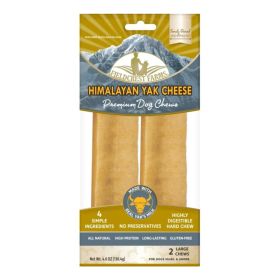 Fieldcrest Farms Himalayan Yak Cheese Dog Chew (Option: 1ea/LG, 2 pk)
