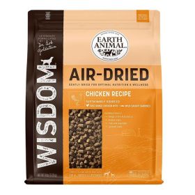 Earth Animal Dog Wisdom Air Dried Chicken (Option: 8Lb)