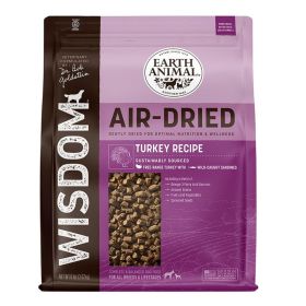 Earth Animal Dog Wisdom Air Dried Turkey (Option: 8Lb)