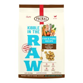 Primal Dog Freeze Dried Kibble In The Raw Fish (Option: 1.5lb)