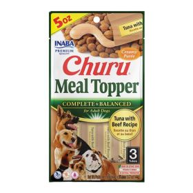 Inaba Churu Meal Topper (Option: D 5.07oz./6 Tuna Beef)