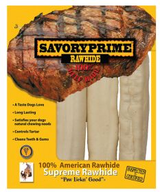 Savory Prime Supreme Rawhide Retriever Roll Natural (Option: 1ea/67 in, 3 pk)