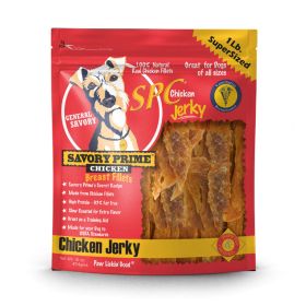 Savory Prime SPC Jerky Treats Chicken (Option: 1ea/16 oz)