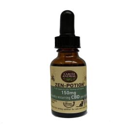 Earth Animal NatureS Comfort Potion For Dogs And Cats (Option: Full Spectrum Hemp Oil Drops With Naturally Occurring Cbd, 150Mg)