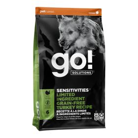 Go! Dog Sensitivities Limited Ingredient Grain Free Turkey (Option: 3.5lb)
