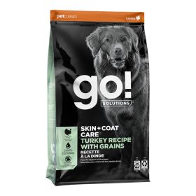Go! Dog Skin & Coat Care Turkey With Grain (Option: 22Lb)