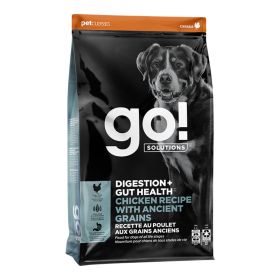 Go! Dog Digestion & Gut Health Chicken Ancient Grain (Option: 22Lb)