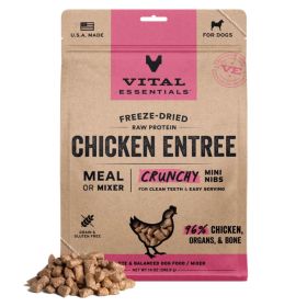Vital Essentials Dog Freeze Dried Mini Nibs Chicken (Option: 14oz.)