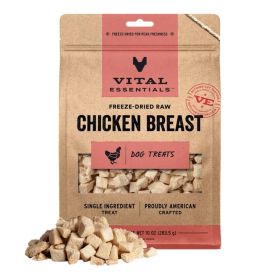 Vital Essentials Dog Freeze Dried Treat (Option: Chicken Breast 10oz.)