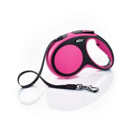 Flexi New Comfort Retractable Tape Dog Leash Pink (Option: 1ea/16 ft, MD, Up To 55 lb)