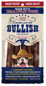 Loving Pets Bullish Sticks Dog Treat (Option: 1ea/6 in, 5 pk)