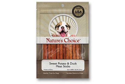 Loving Pets Meat Sticks Dog Treats Duck  Sweet Potato, (Option: 1ea/2 oz)