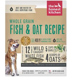 Honest Kitchen Dog Whole Grain Fish Oat (Option: 10Lb.Box)
