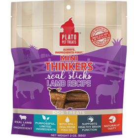 Plato Dog Mini Thinkers Lamb (Option: 3oz.)