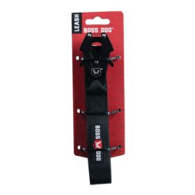 Boss Dog Tactical Dog Leash Black, (Option: 1ea/4 ft)