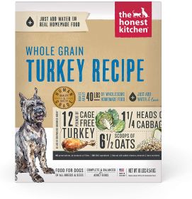 Honest Kitchen Dog Gourmet Grain (Option: Turkey And Whitefish 10Lbs. Box)