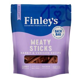 Finley's Dog Meaty Sticks Rabbit & Venison (Option: 5oz.)